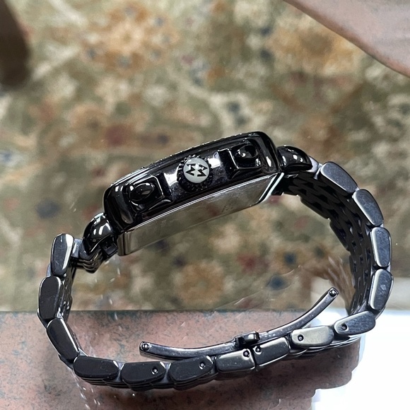 Michele Deco Noir Black Diamonds Chronograph MW06A02E1937 - Picture 6 of 8